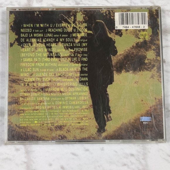 Ottmar Liebert & Luna Negra Solo Para Ti CD New Age Flamenco Contemporary Jazz - Picture 2 of 5